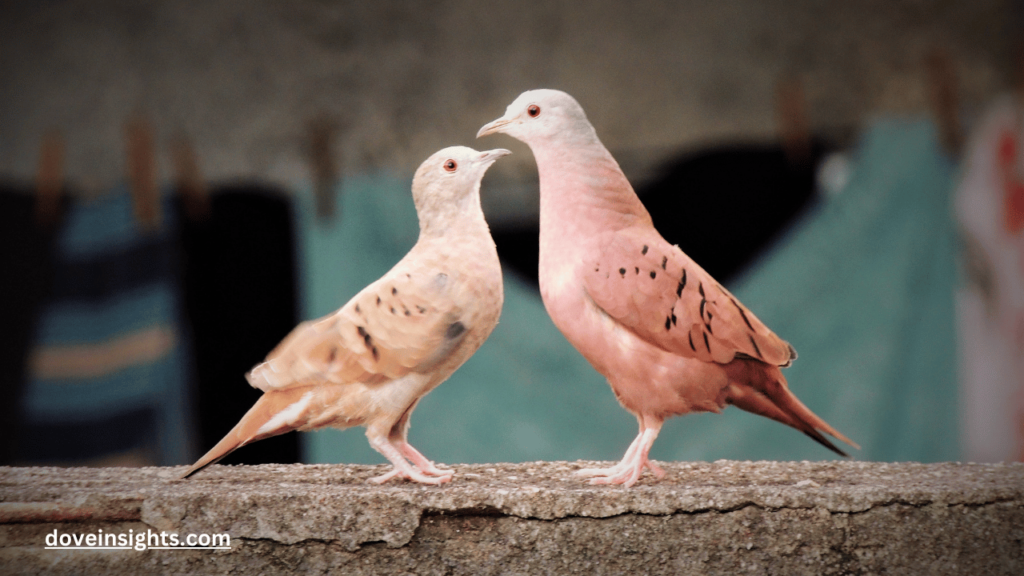 Do male doves sit on eggs